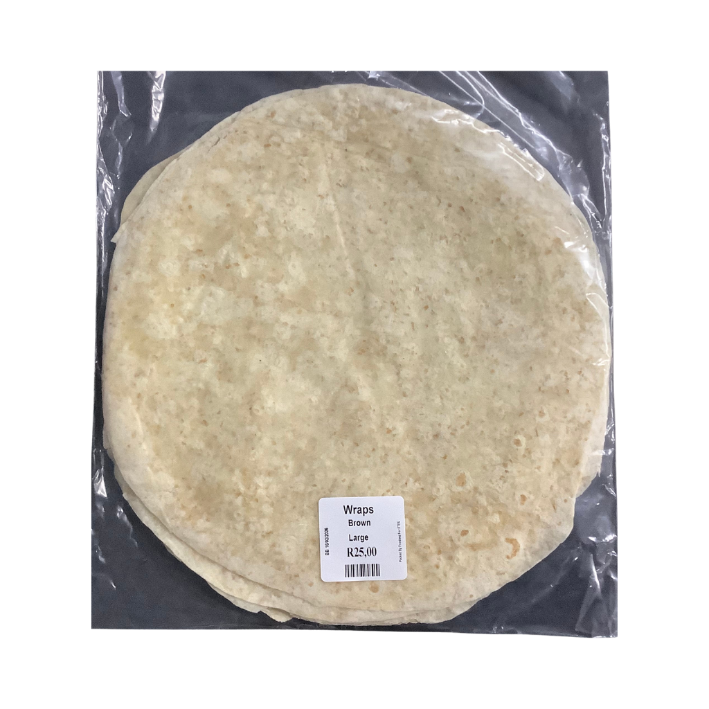 Wraps Large 6 Pack Brown