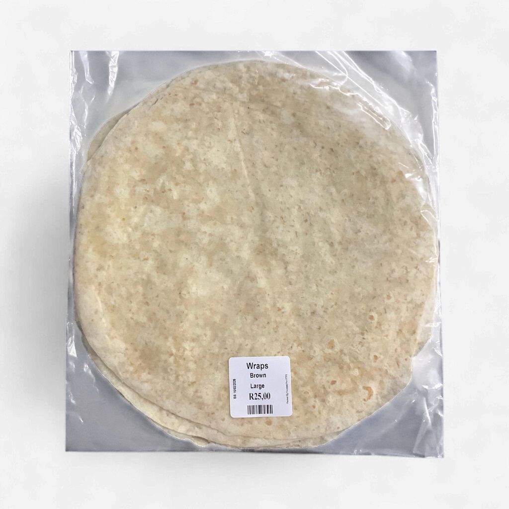Wraps Large 6 Pack Brown