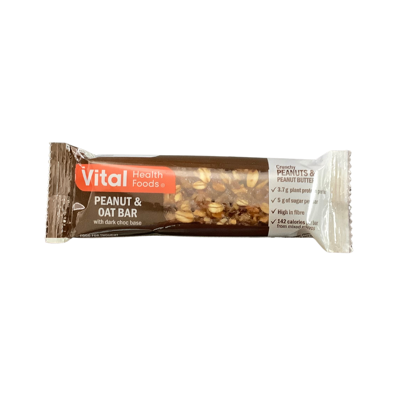 Vital Peanut &amp; Oat Bar Dark Chocolate 35g