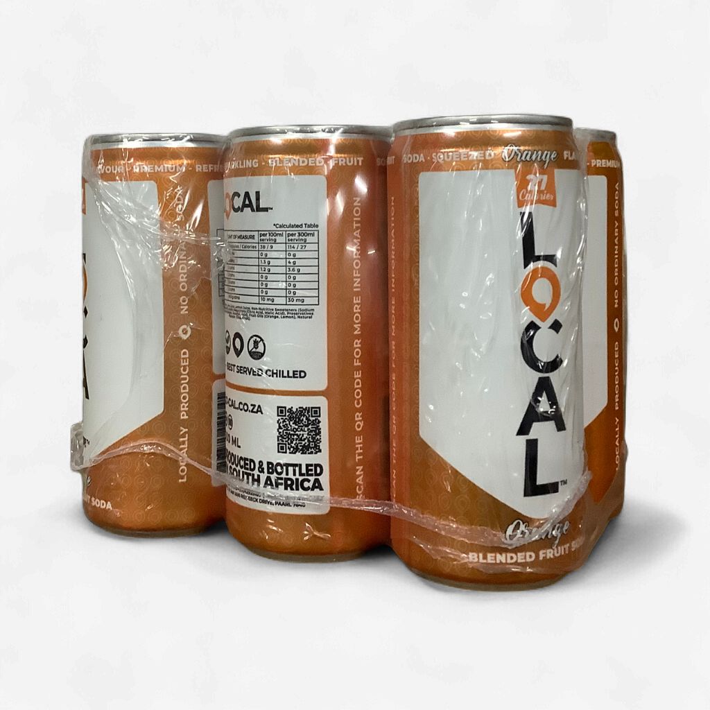Lo-Cal Orange Blended Fruit Soda 6 x 300ml