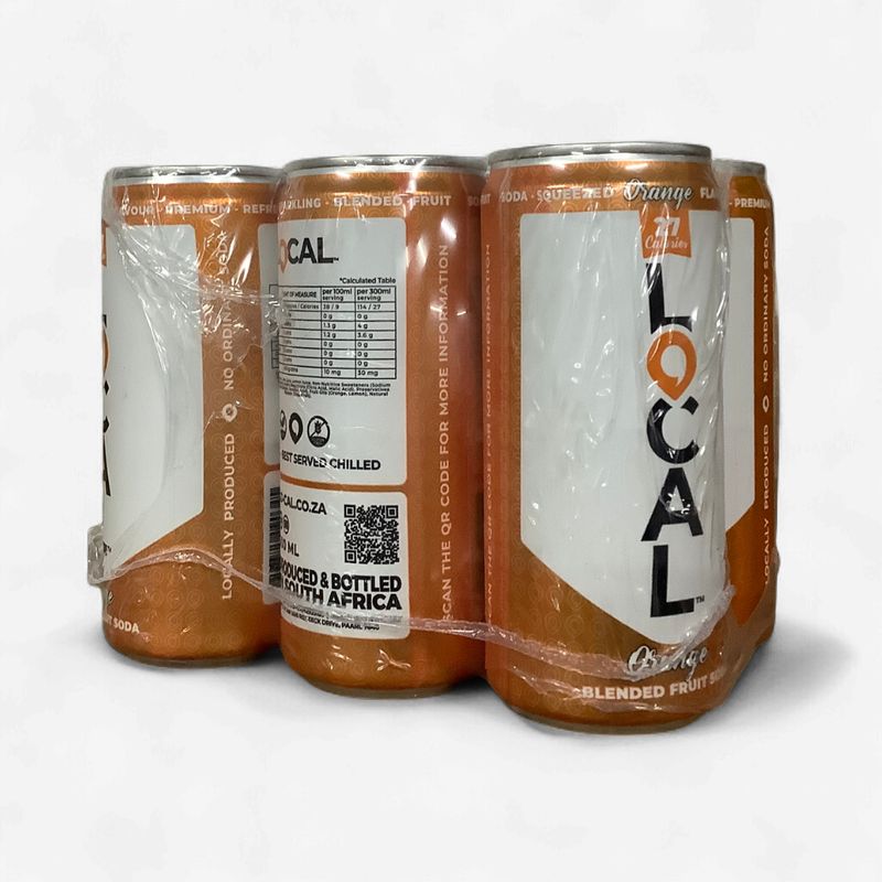 Lo-Cal Orange Blended Fruit Soda 6 x 300ml