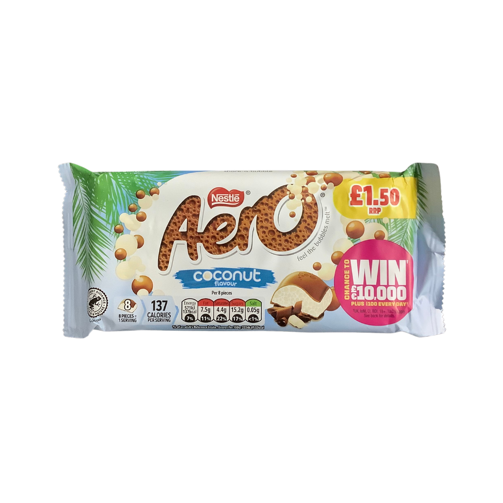 Nestle Aero Coconut Flavour 90g