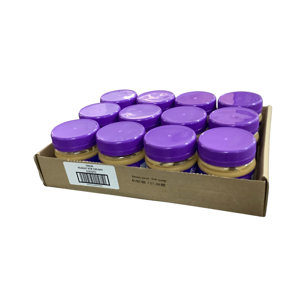 Treva Creamy Peanut Butter 12 x 227g