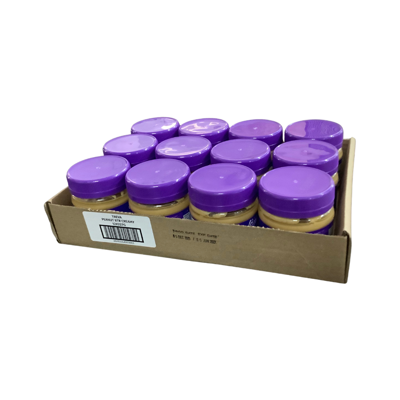 Treva Creamy Peanut Butter 12 x 227g