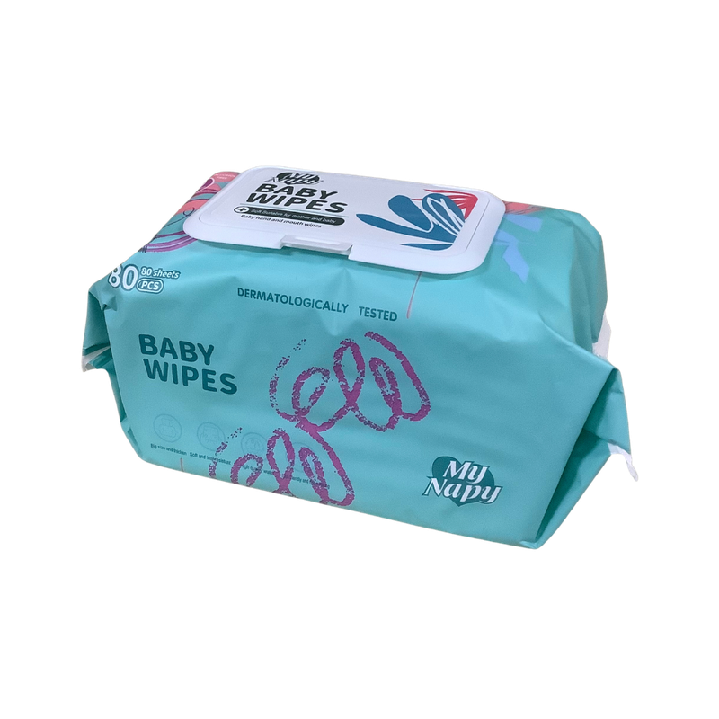My Napy Baby Wipes 80 Sheets