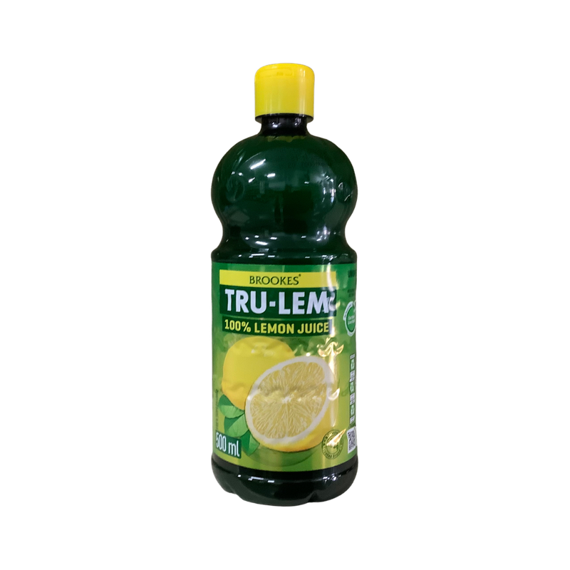 Brookes Tru Lem 100% Lemon Juice 500ml