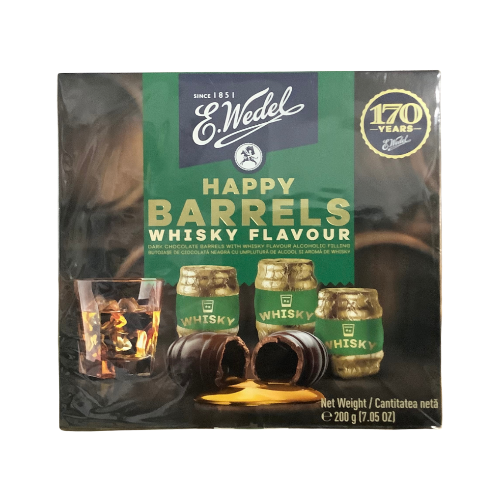 E.Wedel Happy Barrels Whisky Flavours 200g