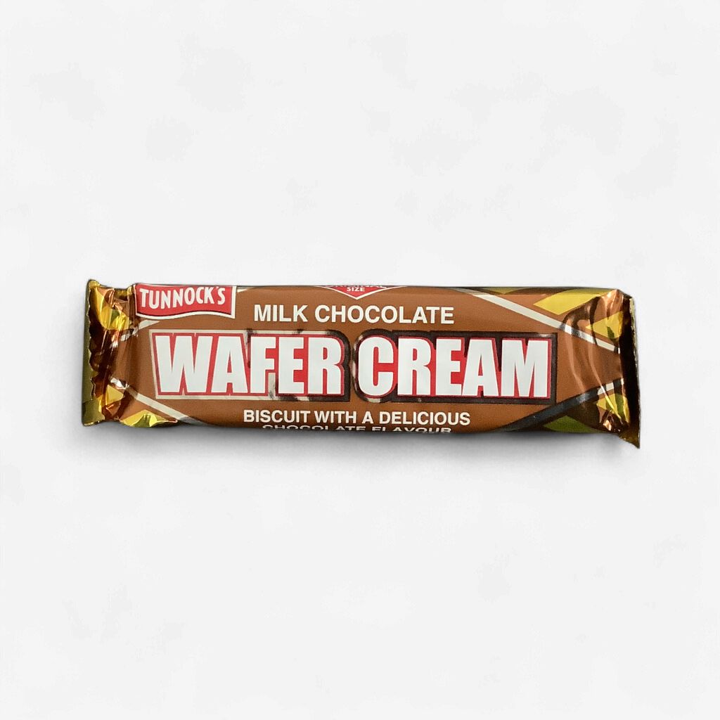 Tunnock's Milk Chocolate wafer Cream 24g