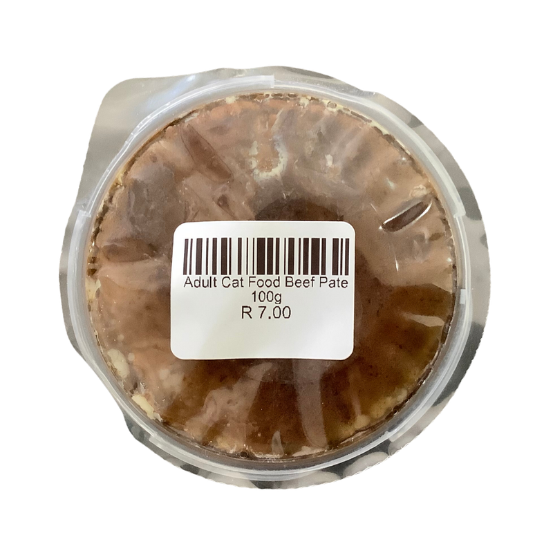 Adult Cat Food Beef Pate 100g