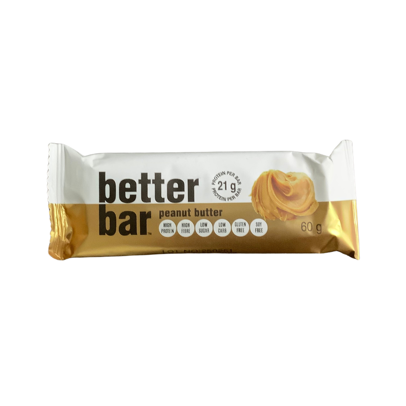 Better Bar Peanut Butter 60g