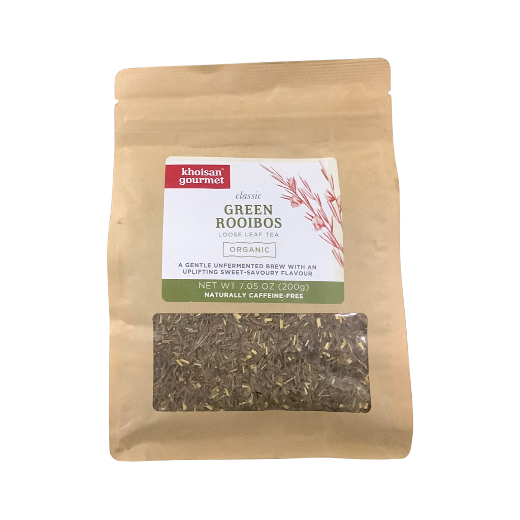 Khoisan Classic Green Rooibos Loose Leaf Tea 200g