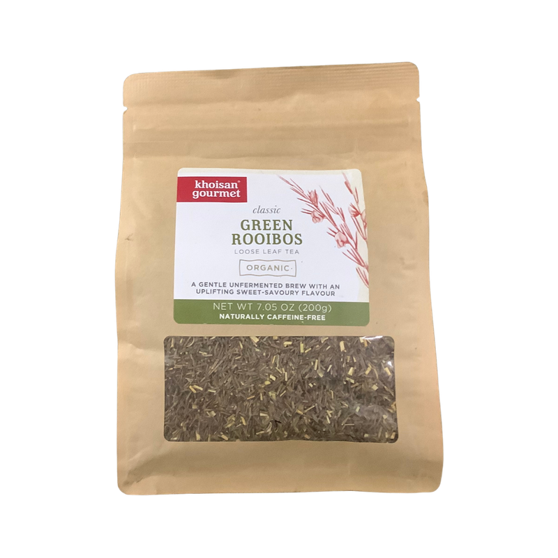 Khoisan Classic Green Rooibos Loose Leaf Tea 200g