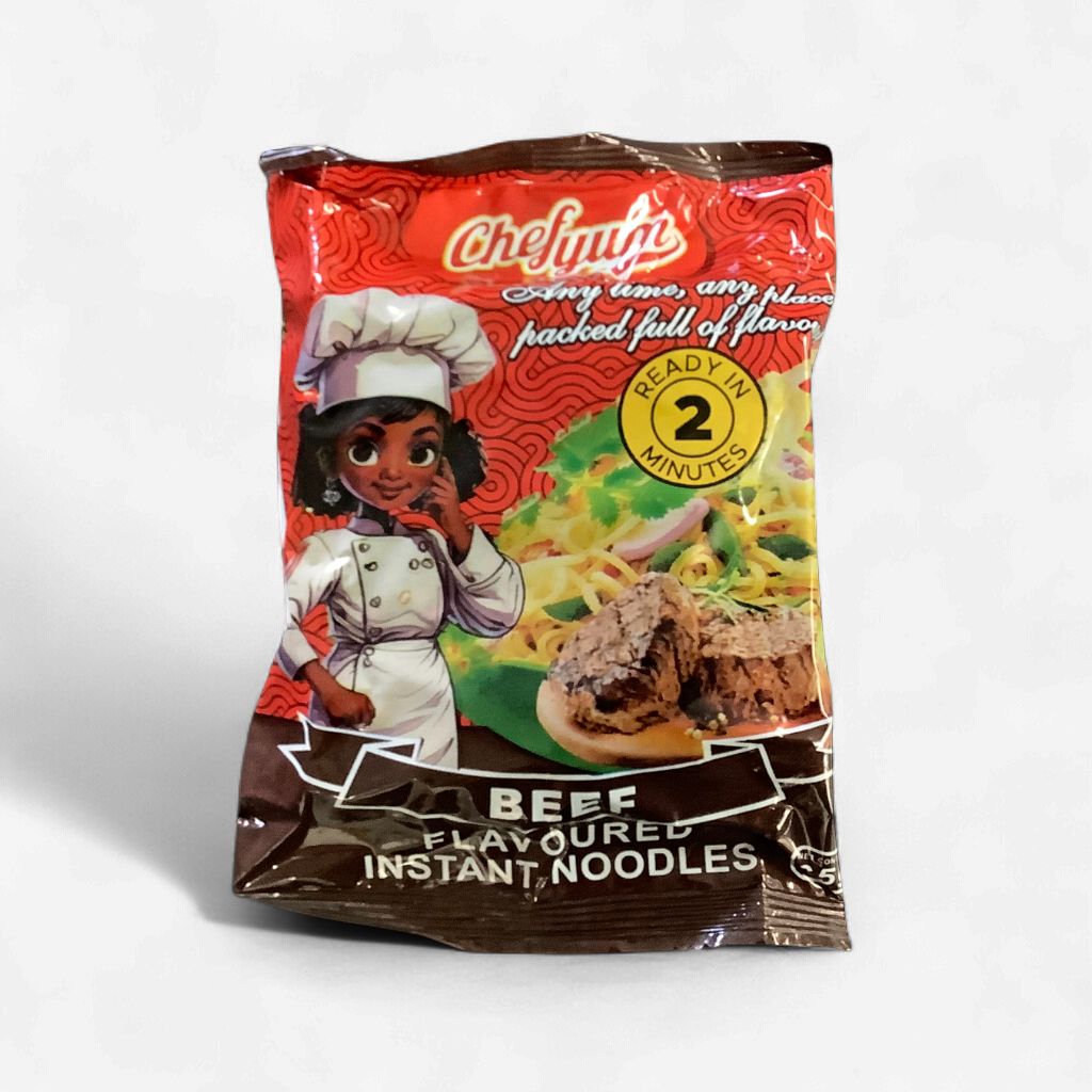 Chef Yum Beef Flavoured Instant Noodles 65g