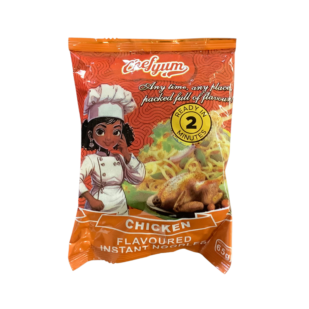 Chef Yum Chicken Flavoured Instant Noodles 65g