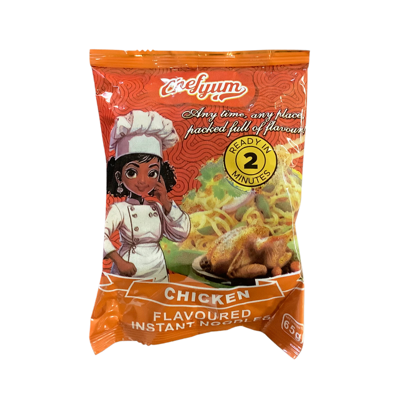 Chef Yum Chicken Flavoured Instant Noodles 65g