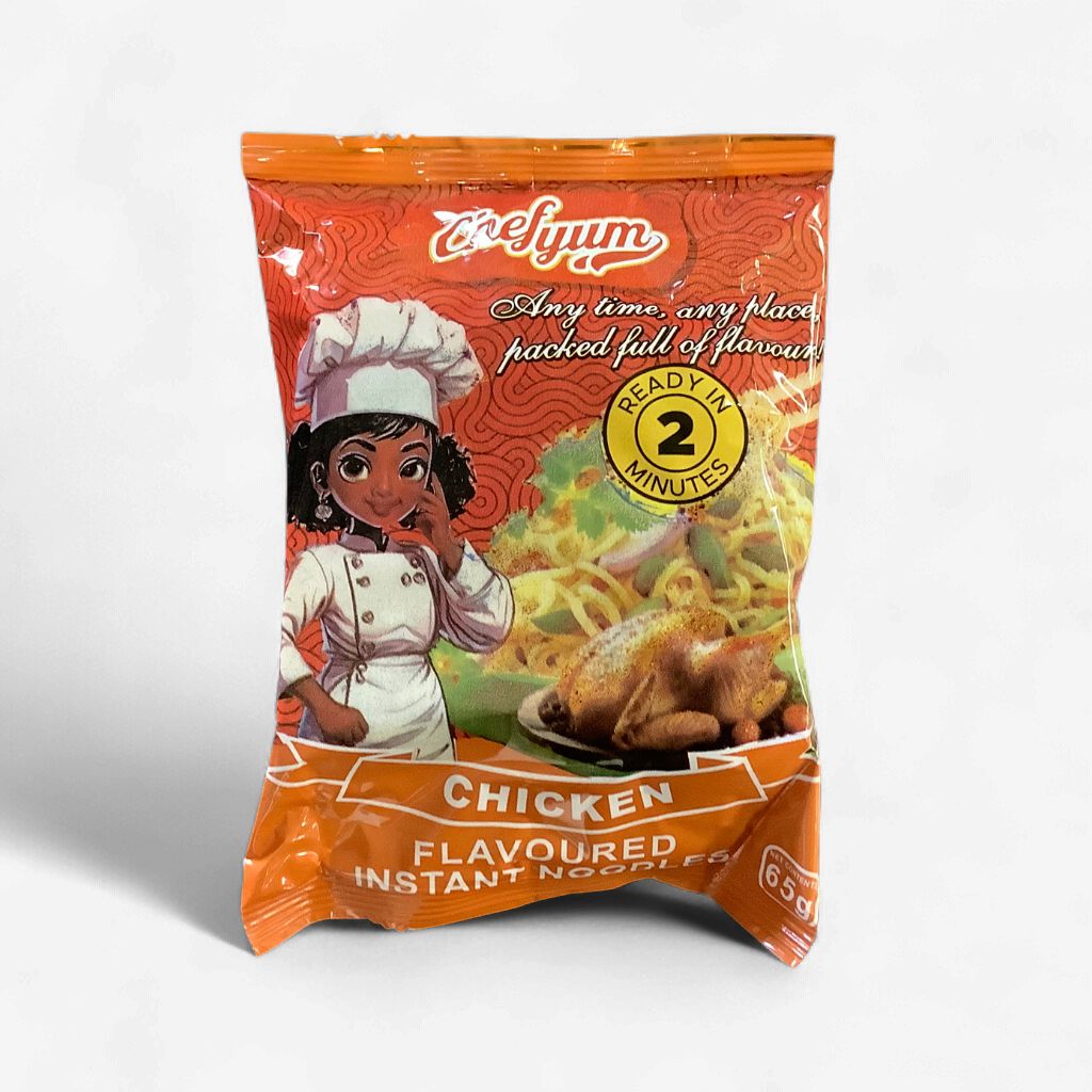 Chef Yum Chicken Flavoured Instant Noodles 65g