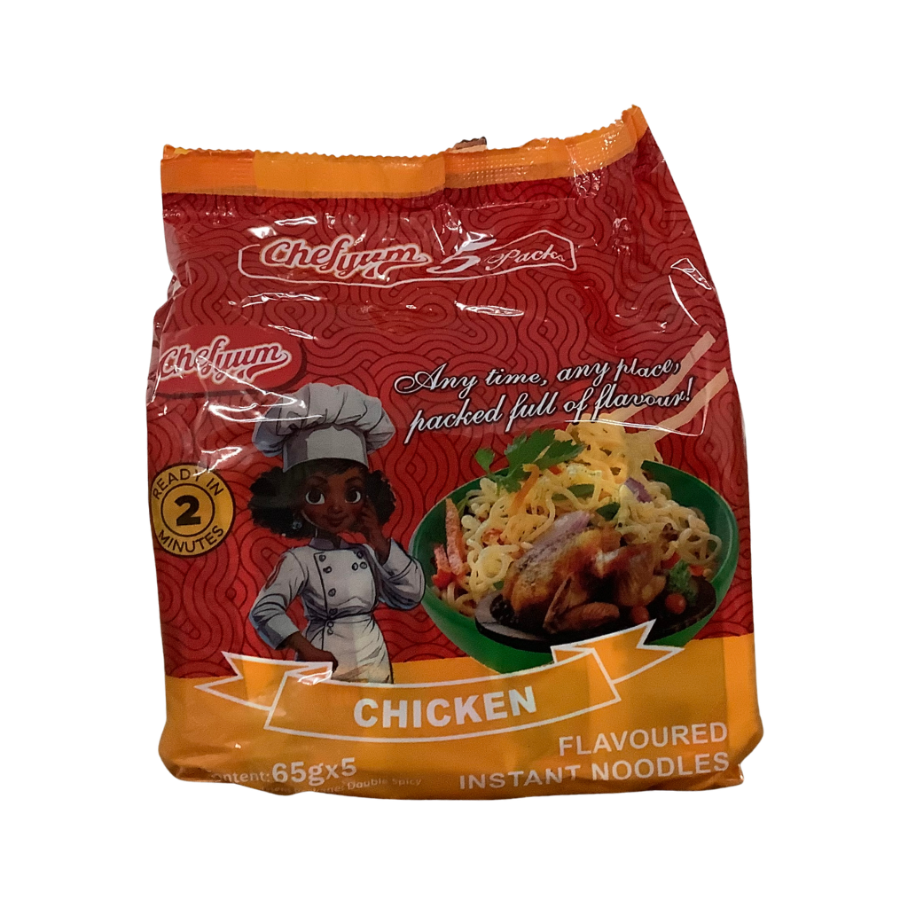 Chef Yum Chicken Flavoured Instant Noodles 5 x 65g