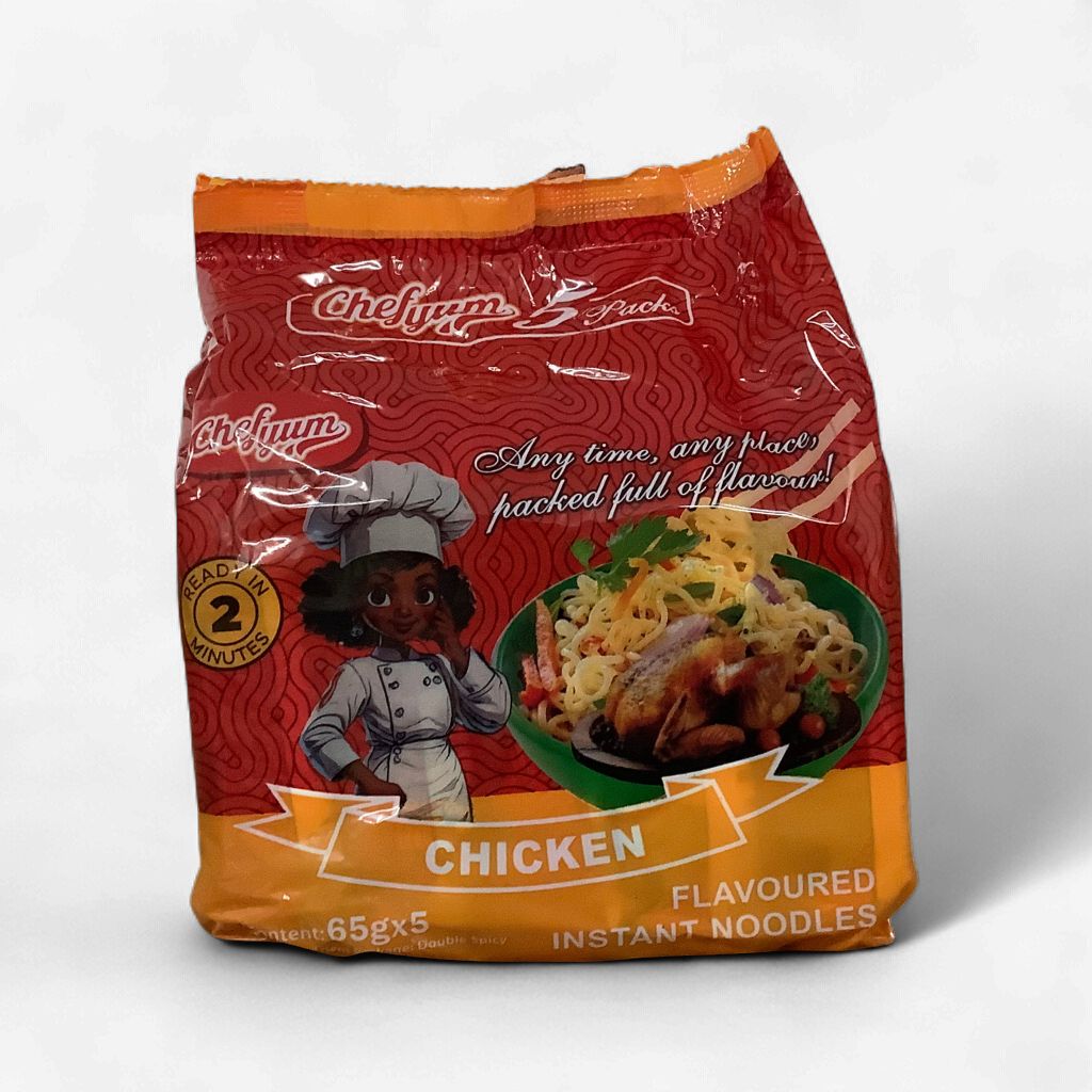 Chef Yum Chicken Flavoured Instant Noodles 5 x 65g