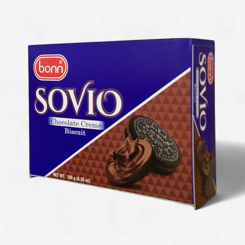 Sovio Cream Chocolate Biscuits 6 x 30g