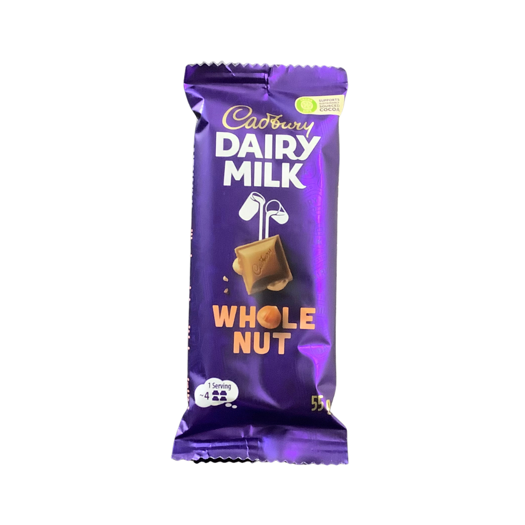 Cadbury Dairy Milk Whole Nut 55g