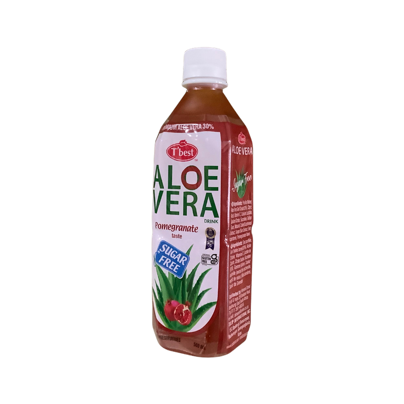 T'best Sugar Free Pomegranate Taste Aloe Vera Drink 500ml