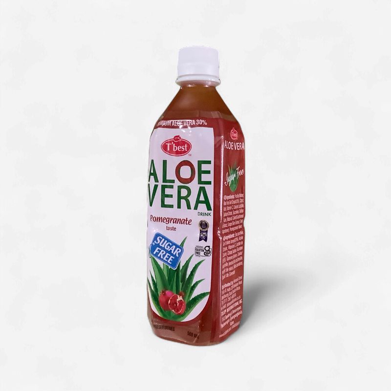 T'best Sugar Free Pomegranate Taste Aloe Vera Drink 500ml
