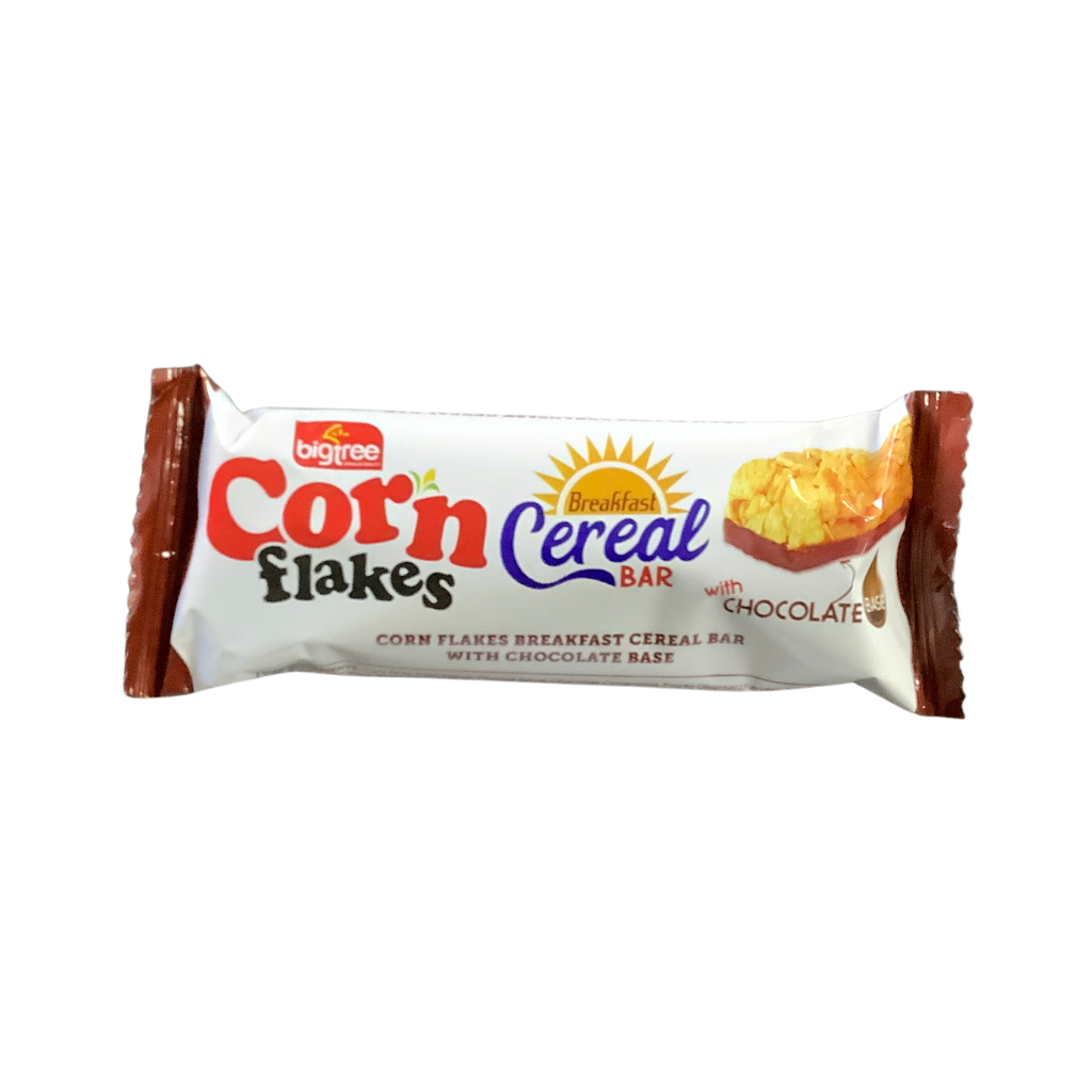Corn Flakes Cereal Bar With Chocolate Base 20g