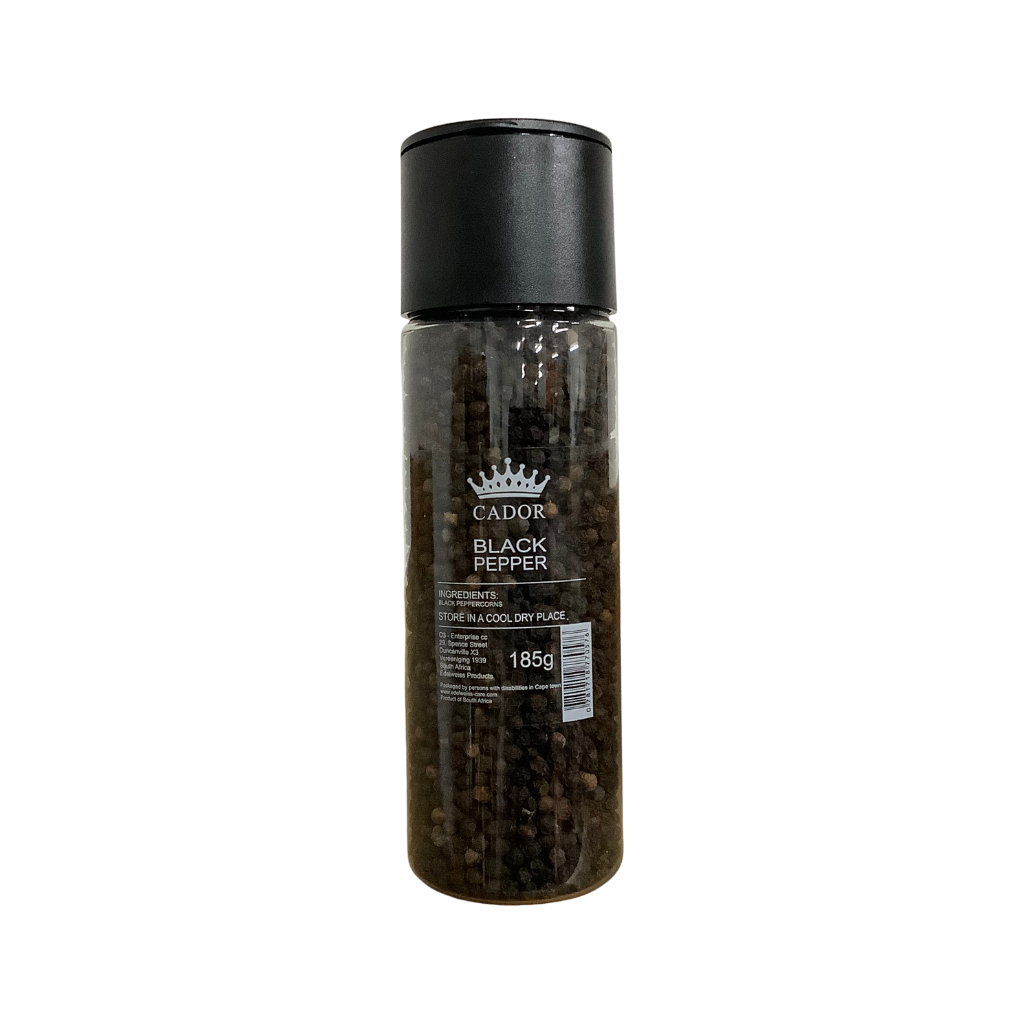 Cador Black Peppercorn Grinder 185g