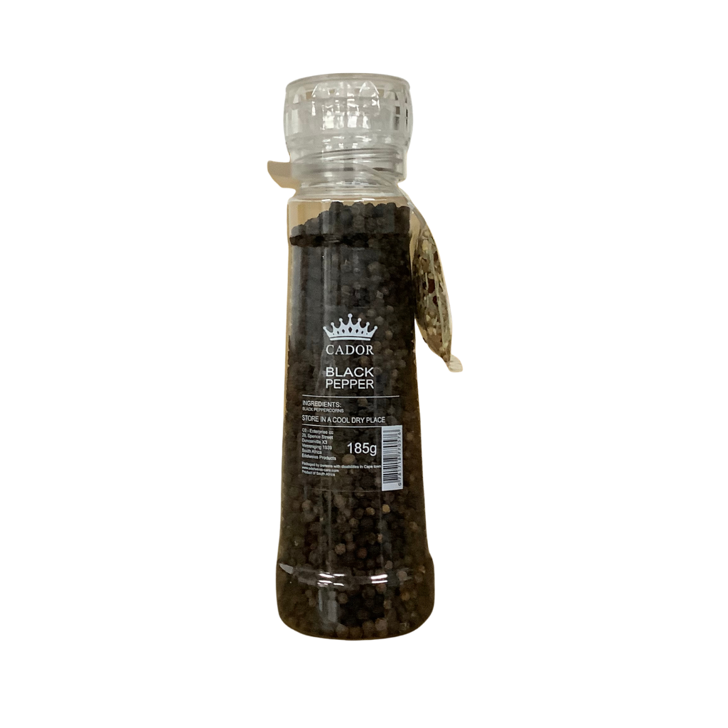Cador Black Peppercorn Grinder 185g