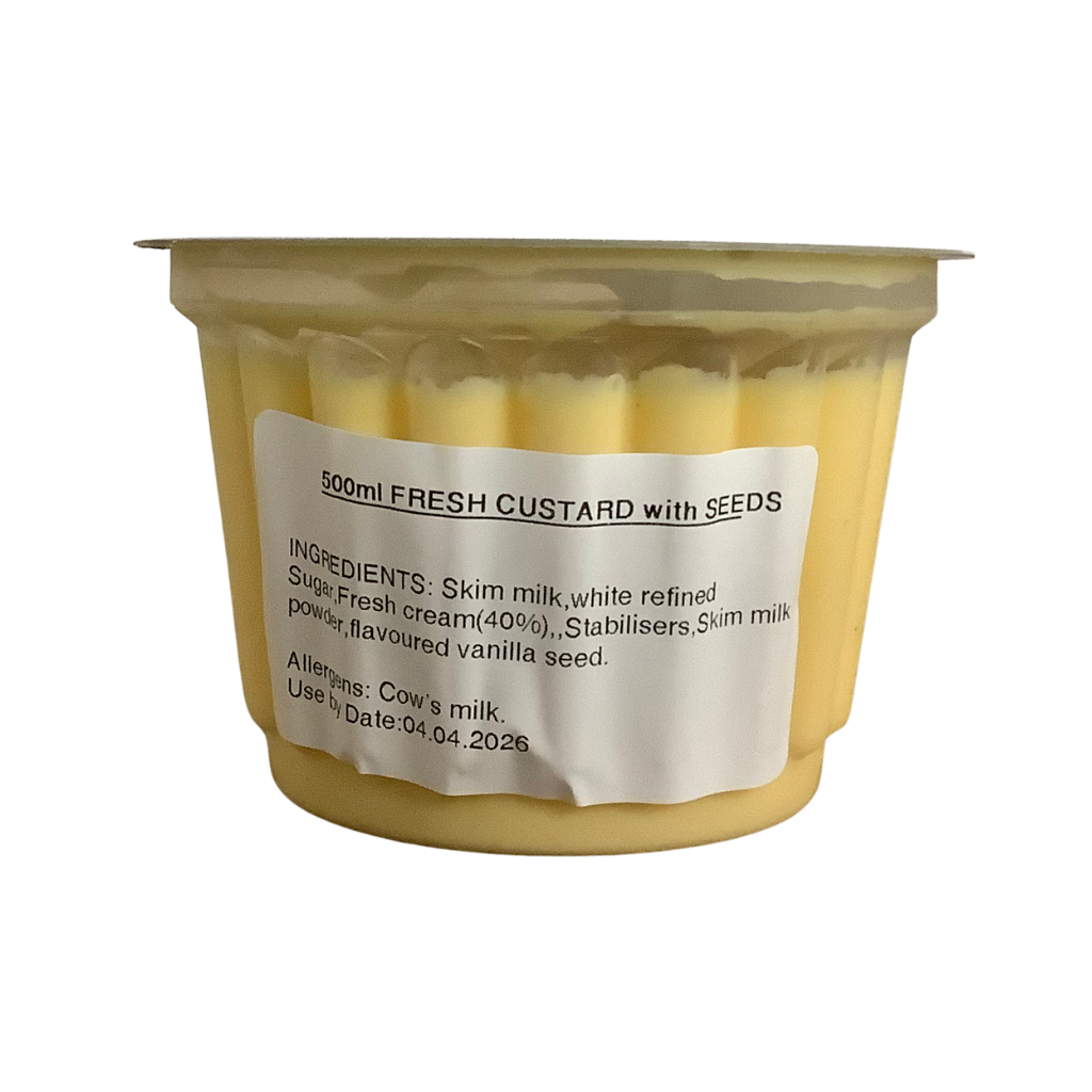 Fresh Custard With Seeds 500ml