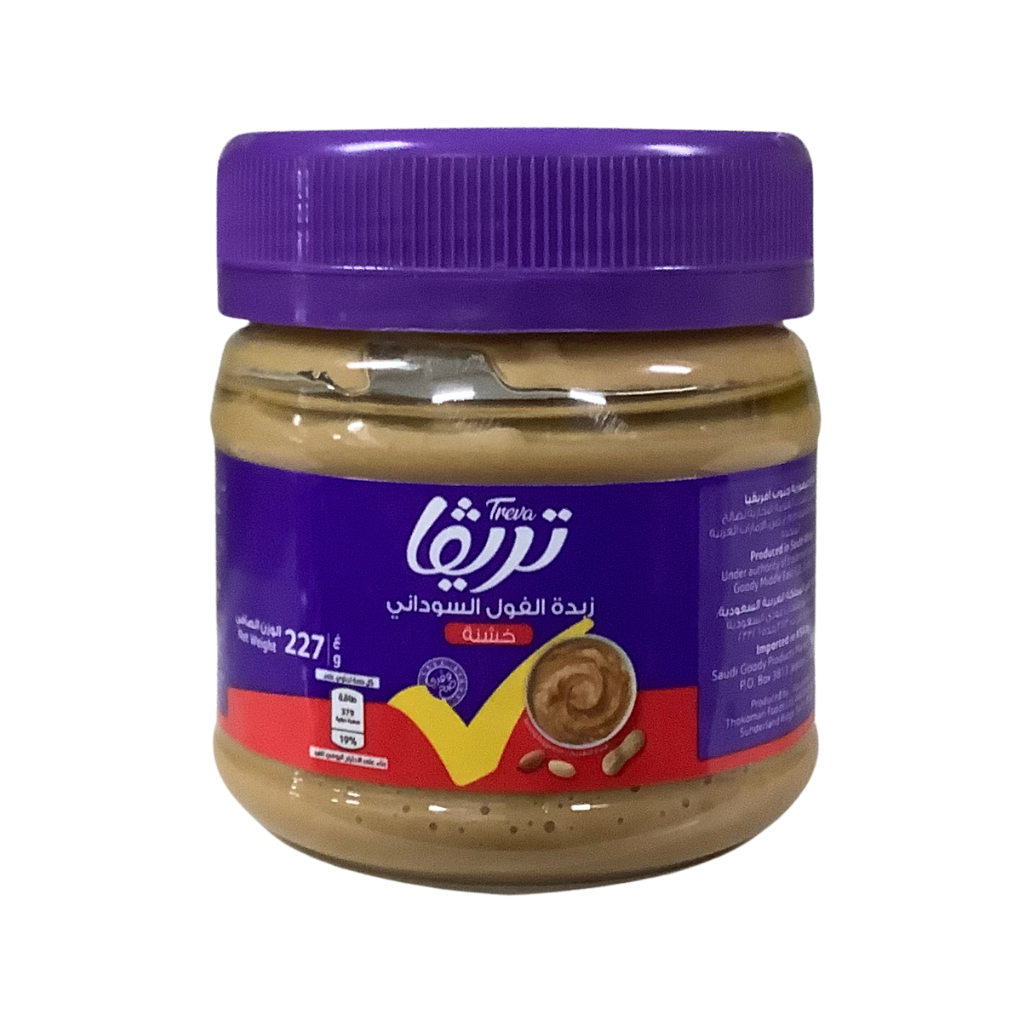 Treva Creamy Peanut Butter Chunky 227g