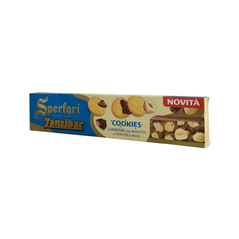 Sperlari Zanzibar Milk Chocolate Cookies &amp; Hazelnuts 200g