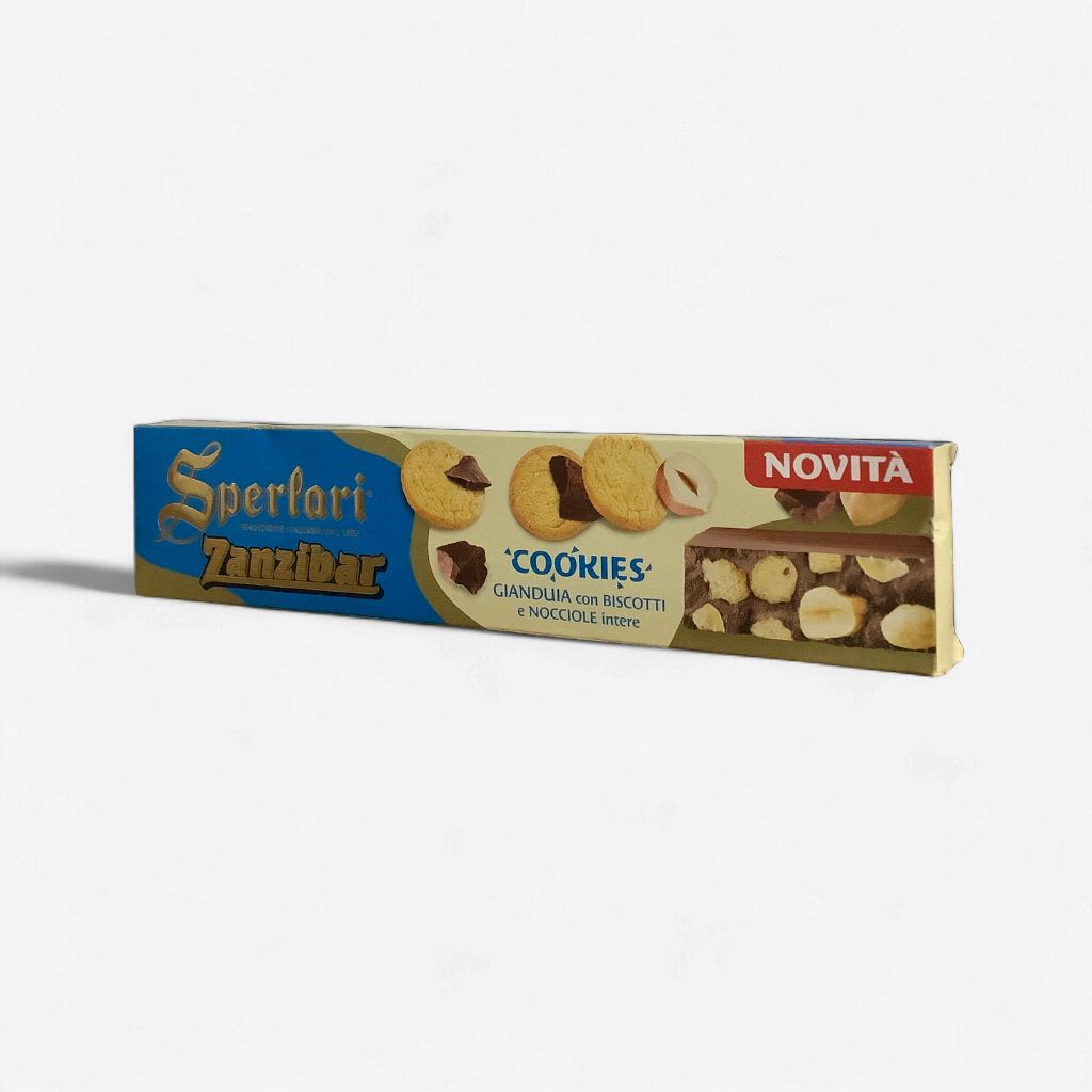 Sperlari Zanzibar Milk Chocolate Cookies &amp; Hazelnuts 200g