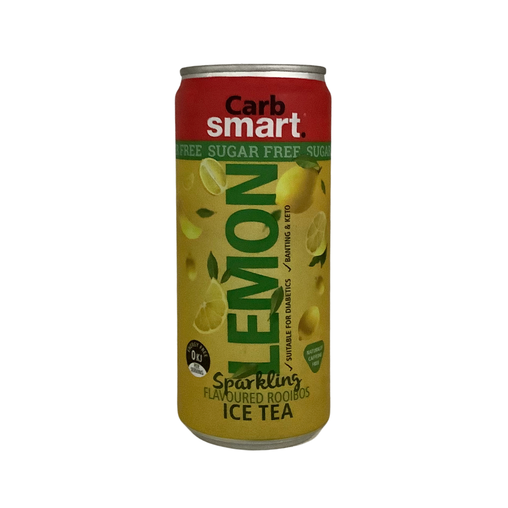 Carb Smart Sparkling Ice Tea Rooibos Flavoured Lemon 300ml
