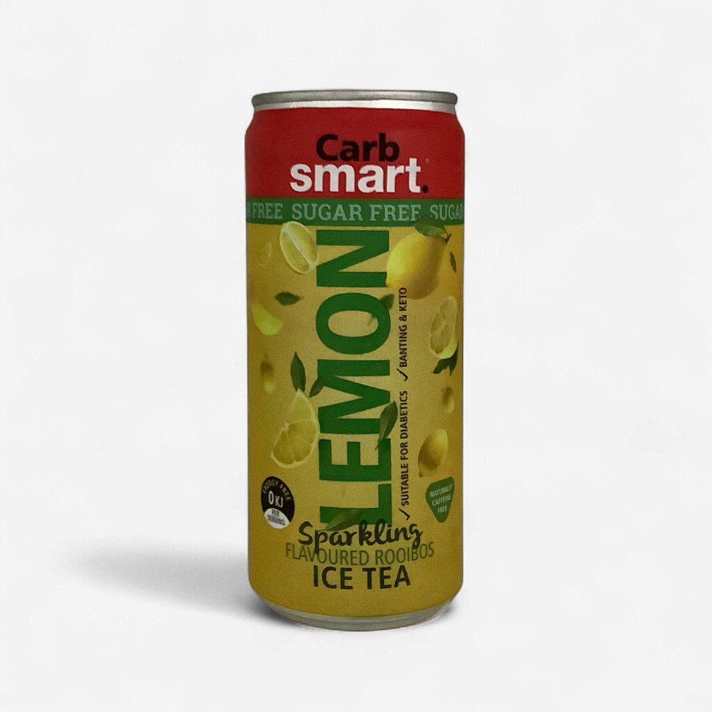 Carb Smart Sparkling Ice Tea Rooibos Flavoured Lemon 300ml