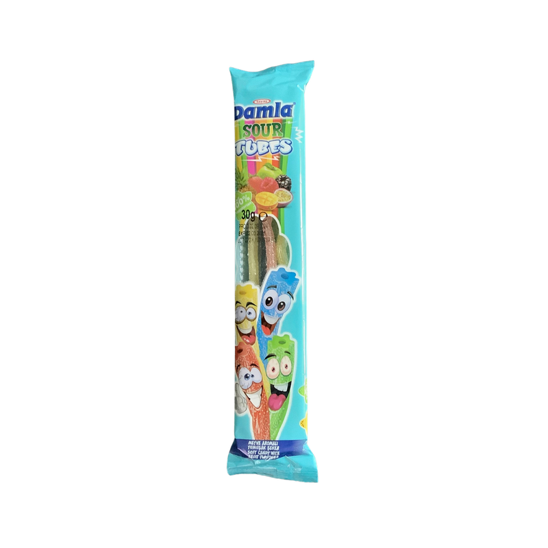 Damla Pencil Sour Tubes Mixed Fruits 30g