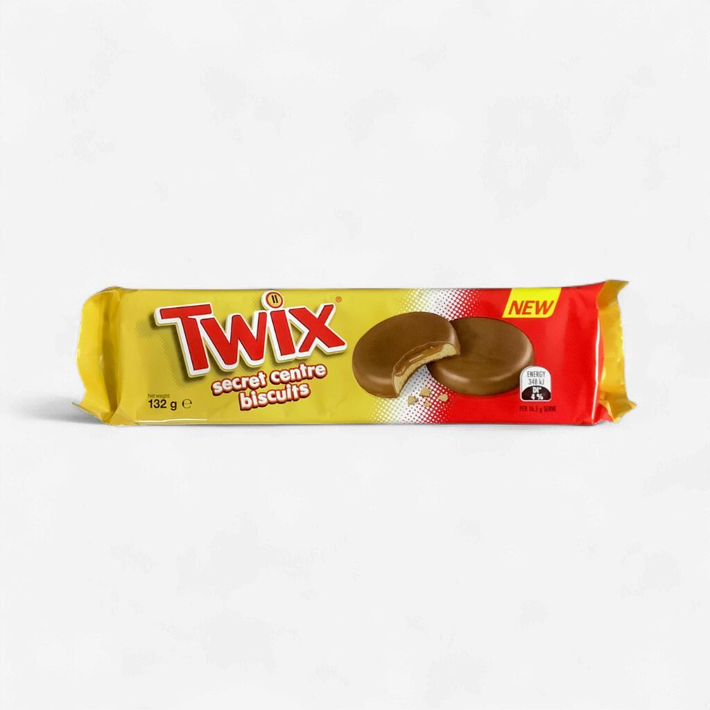Twix Secret Centre Biscuits 132g