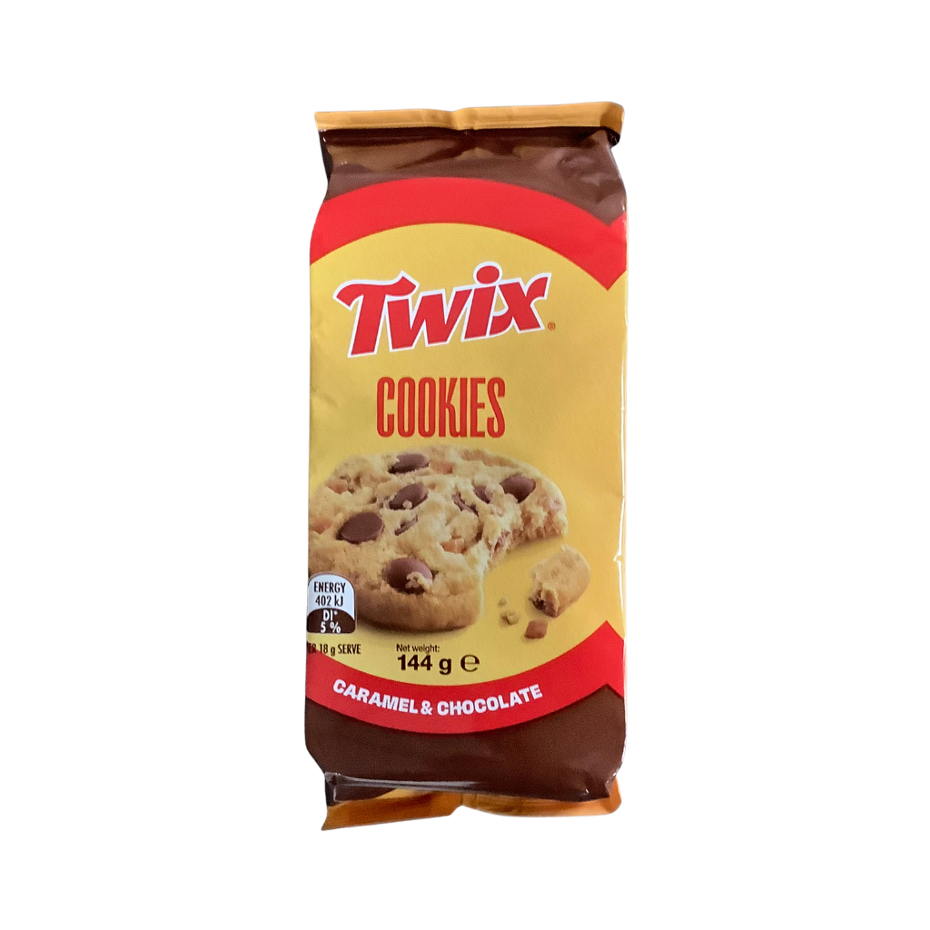 Twix Caramel &amp; Chocolate Cookies 144g