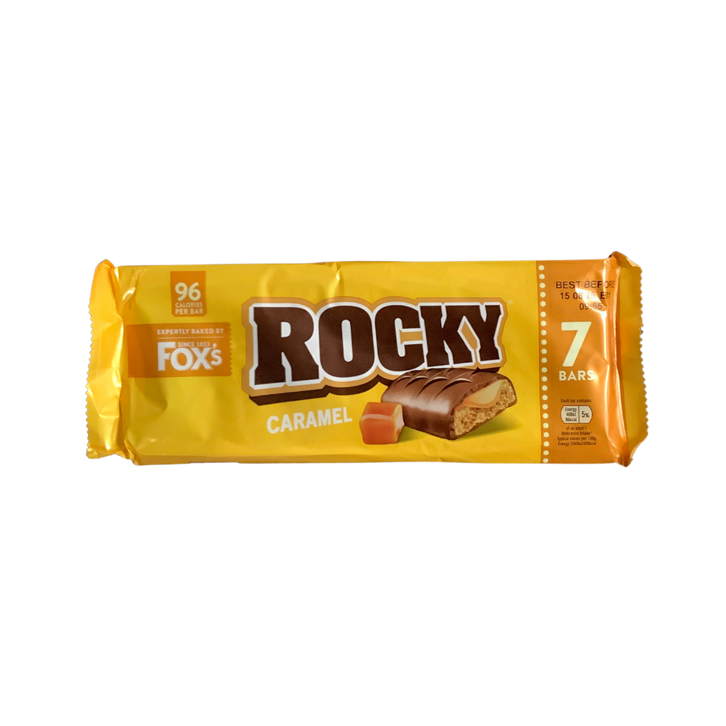 Fox's Rocky Caramel 7 x 19g