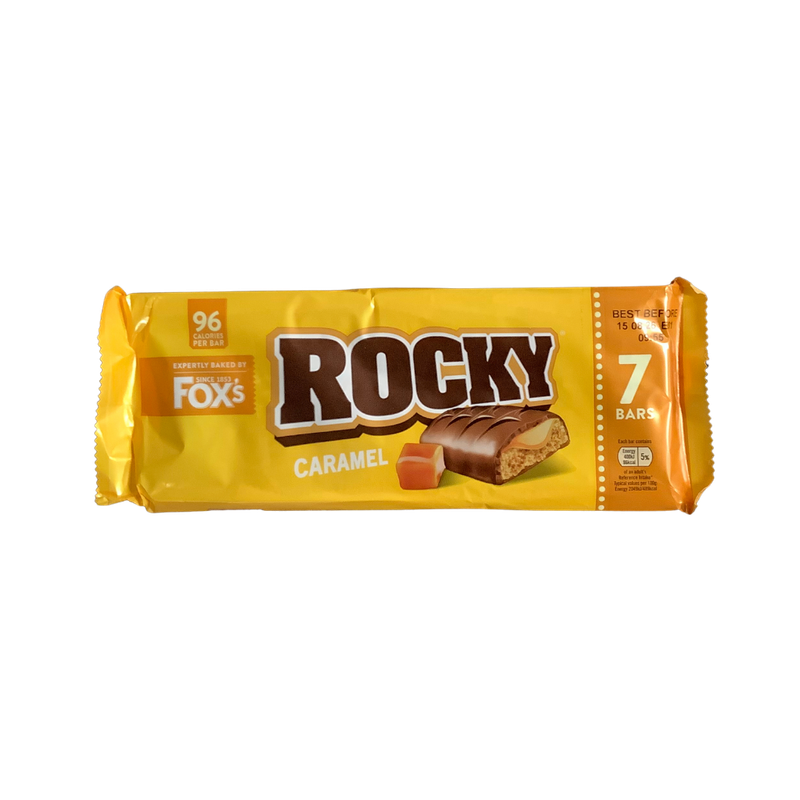 Fox's Rocky Caramel 7 x 19g