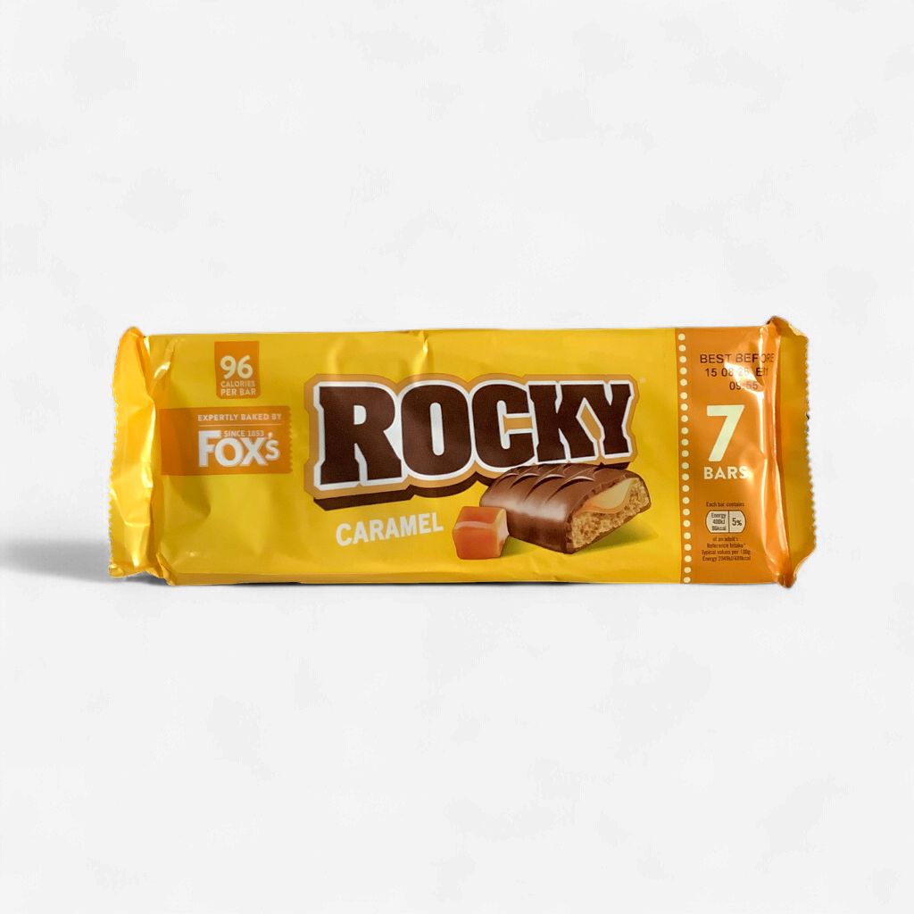 Fox's Rocky Caramel 7 x 19g