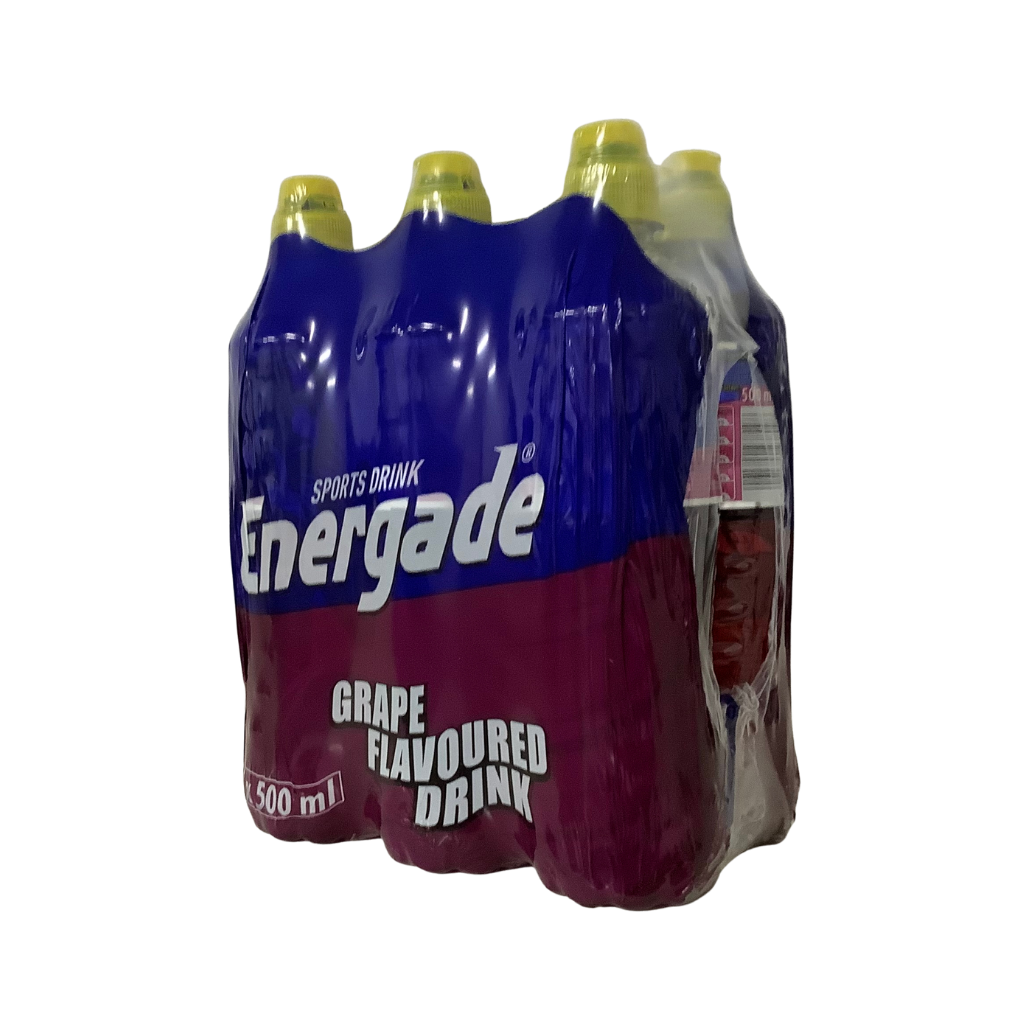 Energade Grape Flavoured Drink 6 x 500ml