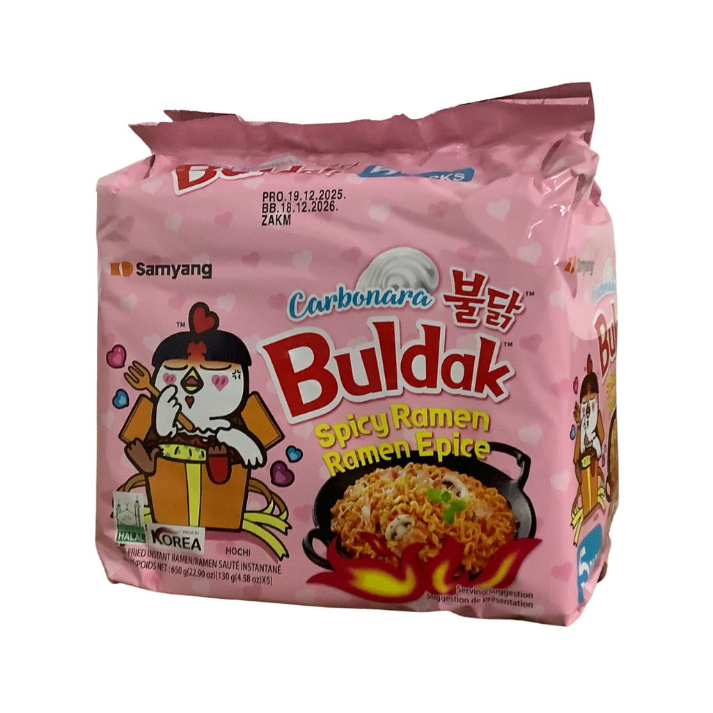 Buldak Carbonara Spicy Ramen 5x 140g