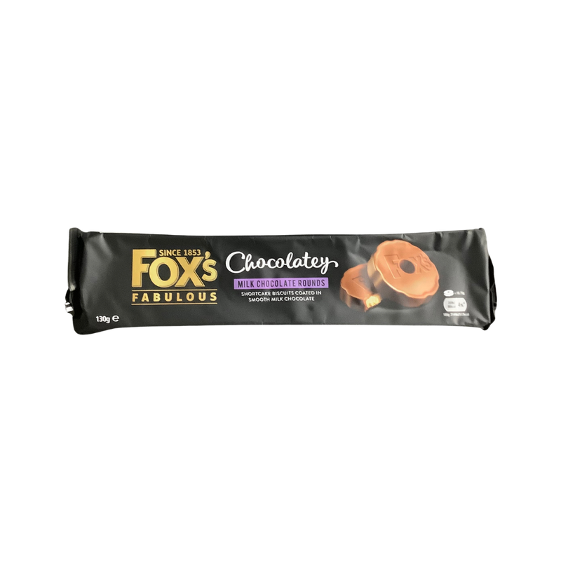 Fox's Fabulous Chocolatey Milk Chocolate Rounds 130g