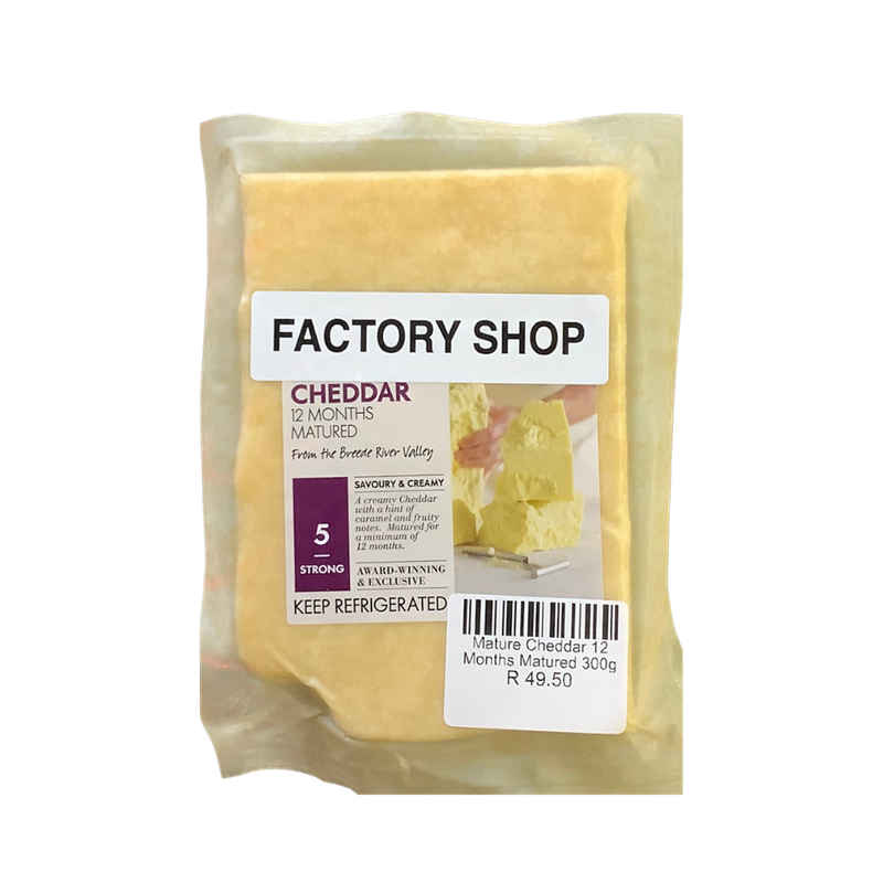 Mature Cheddar 12 Months Matured 300g