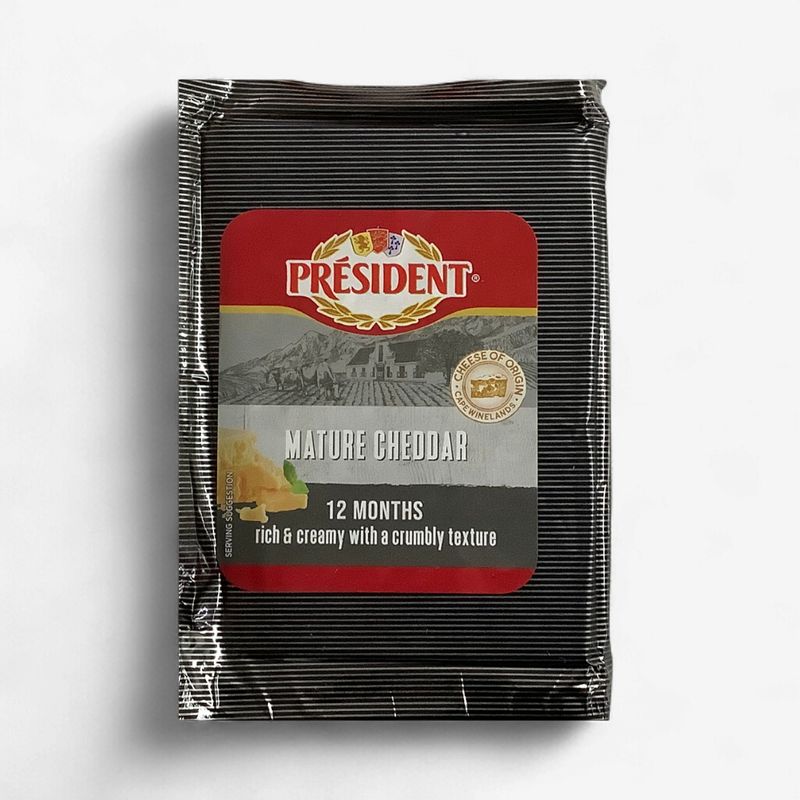 President Mature Cheddar 12 Months Matured AVW 300g