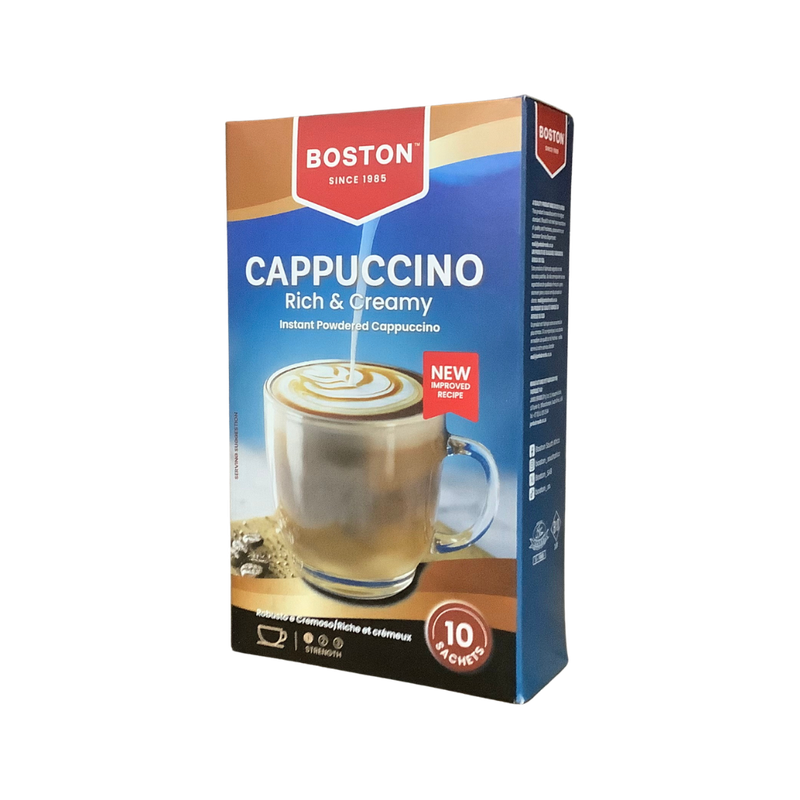 Boston Cappuccino Rich &amp; Creamy 10 Sachets