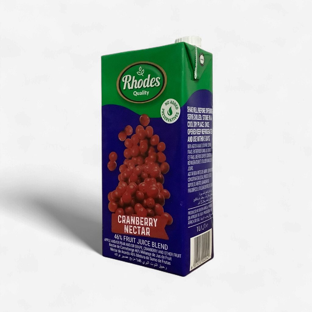 Rhodes Cranberry Nectar 1Lt