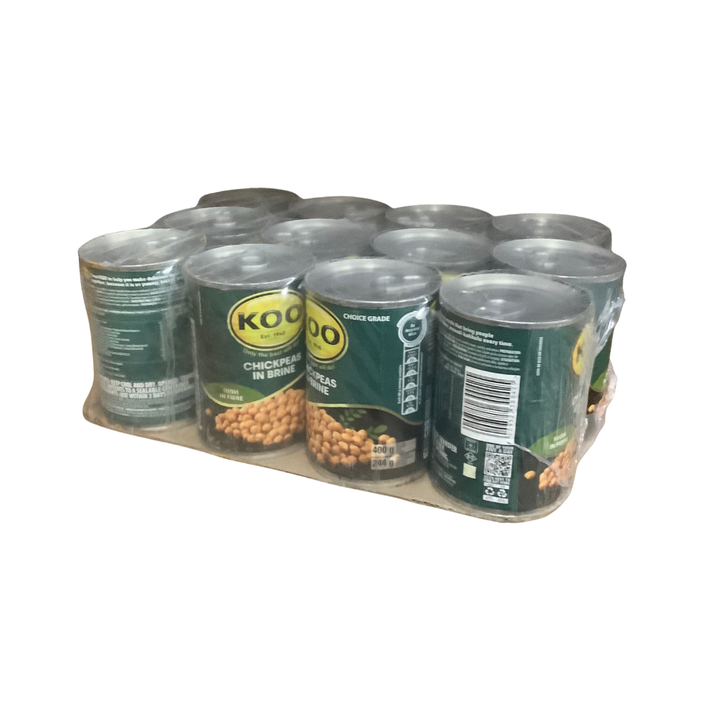 Koo Chickpeas In Brine 12 x 400g
