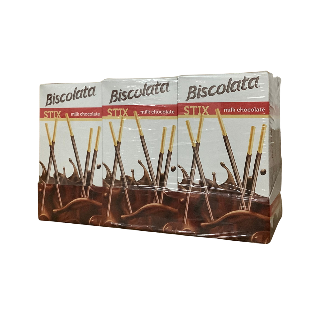 Biscolata Stix Milk Chocolate 12 x 40g